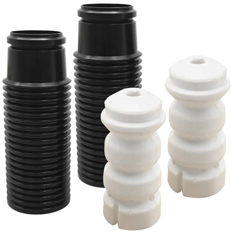 JUUDDENPARTS V25-0142 Stoßdämpfer-Staubschutz-Kit hinten Ersatz für Opel Corsa D Benzin und Diesel 2006-12, ersetzt 13237297 436 900019