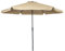 Acomoda Textil – Sombrilla de Jardín con Faldón Protector y Forro Anti UV para Exterior. Parasol de Aluminio Estable con Manivela, Toldo Octogonal 3 M Ø para Terraza y Patio. (Crema)