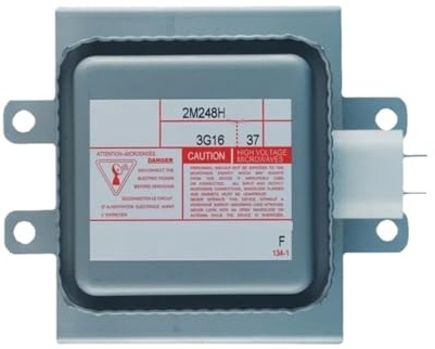Magnetrón refrigerado por aire 2M248H de 1000 W (compatible con hornos microondas Toshiba). Repuestos industriales.