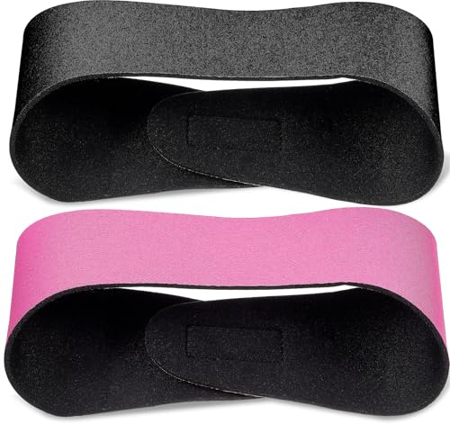 Ipetboom Bandeaux d'oreilles Élastiques De Natation pour Garçon Et Filles, Protection Auditive Imperméable, Fermeture Adhésive Réglable, Confort pour Sports Nautiques