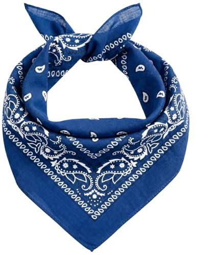 AURAE Bandana – 100% Baumwolle & Natürliche Fasern – Halstuch Ohne Polyester – Hochwertig, Weich, Langlebig & Waschmaschinenfest – Bandana Herren & Damen – Unisex & Kinder