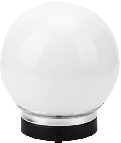 Difusor de luz Suave 15cm para Flash Bowens, esférico Blanco, Accesorio fotográfico Compacto - luz Uniforme Natural, Ideal fotografía de Retrato y Estudio Profesional