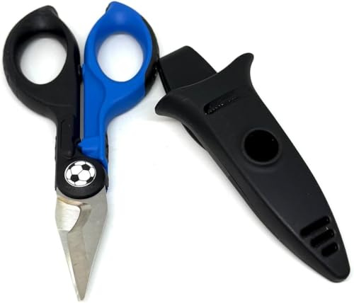 Intercable Ciseaux Pince pour électriciens 3 en 1 avec SafetyBox, édition Limitée Inter, Couleurs Nerazzurri, Coupe de câbles jusqu'à 10 mm²
