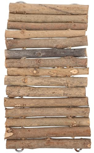 Veemoon Terrario de Madera Escondite para Reptiles y Tortugas, Plataforma para Tomar el Sol, Decoración Natural para Hábitats Acuáticos, Refugio Seguro para Mascotas Pequeñas en