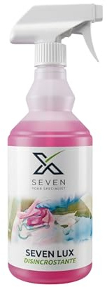 Seven Lux Disincrostante Spray 750ML, Detergente per Sanitari, Rubinetterie, Vasche e Box Doccia. Confezione da 3pz
