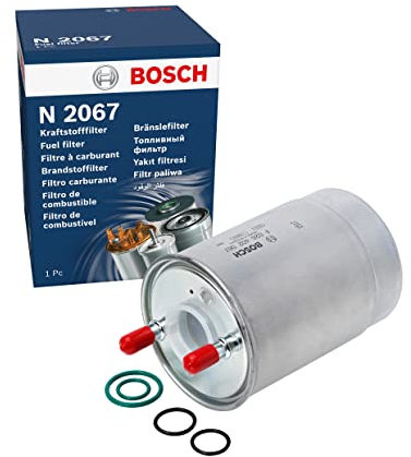 Bosch Filtre à Carburant Diesel - Sépare les Particules du Carburant - Protège le Système d'Injection