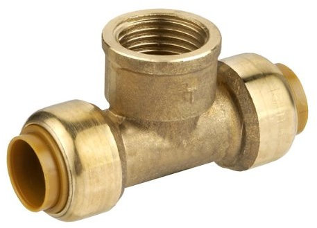 Cornat Steck T-Stück 15 mm x 1/2 Zoll x 15 mm, T630940