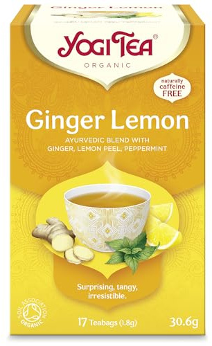Yogi Tea Ginger Lemon 17 Tea Bags (6 packs)