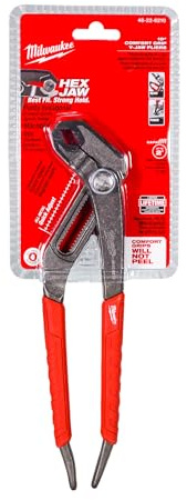 Milwaukee Tools 48-22-6210 10 Comfort Grip Hex-Jaw Pliers