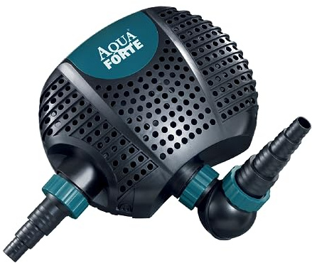 AquaForte - O-13000 Plus Teichpumpe 110W, 13m³/h Förderhöhe 5,5m