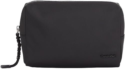 Calvin Klein Damen Kulturbeutel Nachhaltig, Schwarz (Ck Black), Onesize