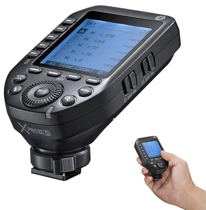 Godox XPROIIS Transmetteur de Flash sans Fil 2,4 G, TTL Autoflash 1/8000s HSS Déclencheurs sans Fil pour appareils Photo, 32 canaux 16 Groupes de Remplacement pour appareils Photo Sony