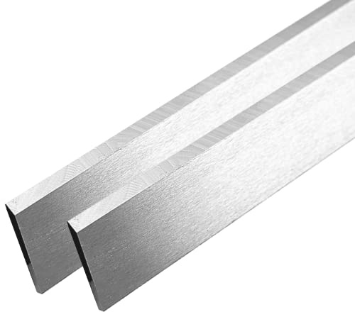 2 x Hobelmesser Streifenhobelmesser HSS 18% | Abmessungen (Länge x Breite x Stärke): (610x30x3mm)