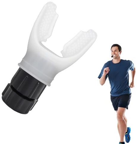 Atemtrainer für Lunge, Lungentrainer Sport, Lungentrainer Atemtrainer, Lungenübungsgerät Mit Einstellbarem Widerstand, Atemübungsgerät Für Die Lunge