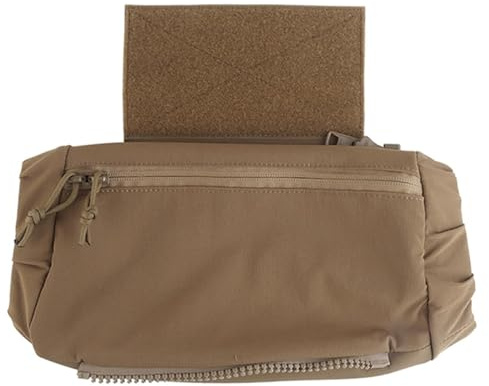 Handwärmer und taktischer Falltasche/Hüfttasche, Plattenträgerweste, Brust-Rig, Klettverschluss, Muff für Winter, Outdoor, Jagd (T)