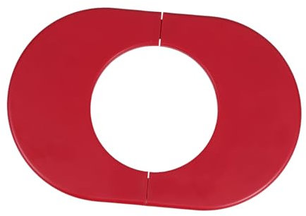 JEWEDECO Fire Decoration Cover Oval Mouth Ring for Fire Cabinet Air Conditioner Hose Decorative Cover Exhaust Insulation Window Kit
