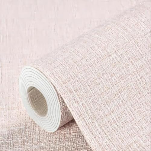 Rollo de papel pintado autoadhesivo impermeable, resistente a la humedad y reducción de ruido, aislamiento térmico, fácil de instalar, 50 x 300 cm (caqui)