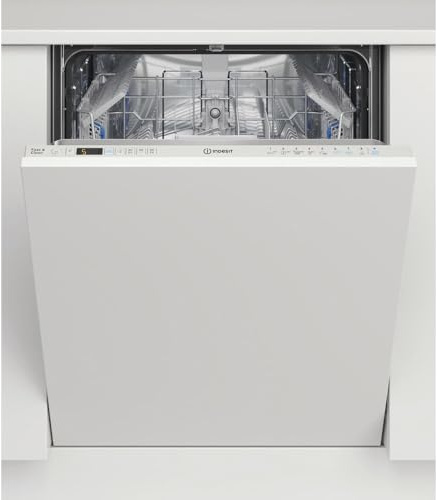 INDESIT I3I D741O - Lavastoviglie da Incasso 14 Coperti, 9 Programmi, Ciclo Rapido 28 Minuti, Push&Go 85 Minuti, Silenziosa, Partenza Ritardata - Elettrodomestici Cucina Classe C 59.8Lx82Hx55.5P
