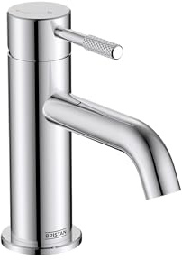Bristan Molida Bathroom Taps, Chrome Basin Mixer tap | MOL ES BAS C, Ecostart, Includes clicker waste, Bathroom sink taps, Matching bath taps and showers available, Lifetime Cover