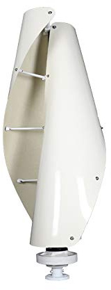 Aerogenerador Eolico Generador de turbina eólica vertical 3kw 4kw 6kw Eje vertical Turbina eólica permanente Maglev 12v 24v 48v con control MPPT(Bianco,Wind turbine only,24V)