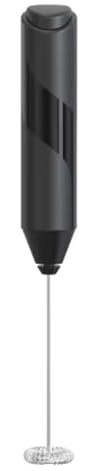 Montalatte Caffè Mini Foamer Maker Frullino for le uova Cucina nera(Black)