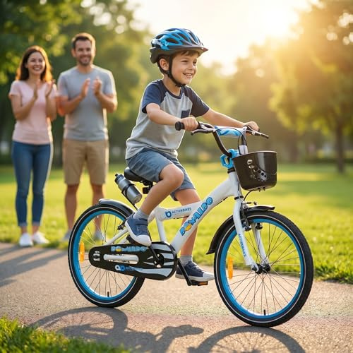 Actionbikes Kinderfahrrad | 12 16 20 Zoll | 2-9 Jahre | V-Brake Bremsen | Schutzblech v. und h. | Kinder Fahrrad für Mädchen & Jungen | Fahrräder | Kinderrad | Jugendrad | Bike
