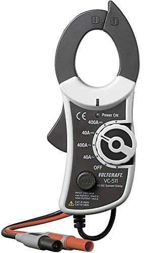 VOLTCRAFT VC-511 Stromzangenadapter Messbereich A/AC (Bereich): 0-400 A Messbereich A/DC (Bereich): 0-400 A