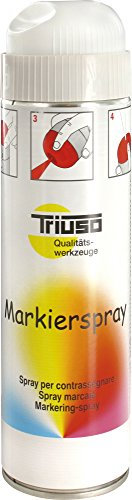 Signierspray 500ml Markierspray Leuchtspray Farbe nach Wahl (weiß)