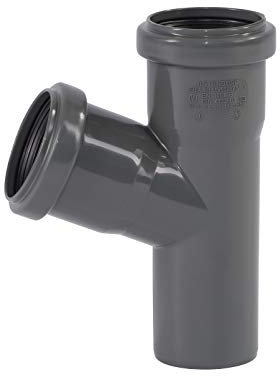 Ostendorf HTsafe Abzweig DN 50/50 mm 67 Grad HT-Rohr