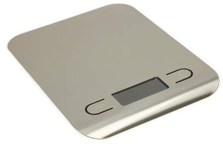 BRANDANI BILANCIA CUCINA DIGITALE 5 KG LUCE INTEGRATA INOX