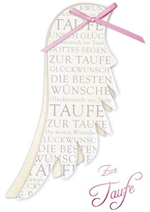 Taufkarte für Mädchen | Taufkarte | Taufkarte | Taufkarte | Taufkarte | Taufkarte | Folienkarte | Karte ohne Innentext | DIN A6 | Klappkarte mit Umschlag | Motiv Mädchen