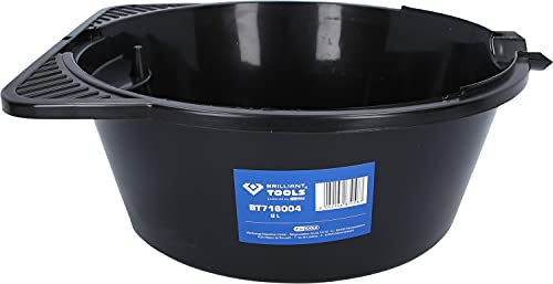 BRILLIANT TOOLS BT716004 Öl-Auffangwanne / Mehrzweckwanne, 8 Liter [Powered by KS TOOLS]