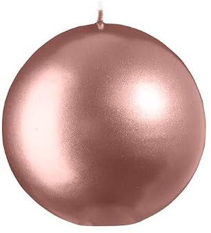 Kopschitz Kerzen Kugelkerzen Silk Hochglanz Shine Ø 10 cm, 6 Stück