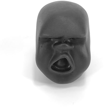 1 Stück Anti Stress Spielzeug Lustige Neuheit-Geschenk der Gadgets Silikon Vent menschliches Gesichts-Kugel Anti-Stress-Scented Caomaru Geek Gadget Vent Spielzeug (HA)