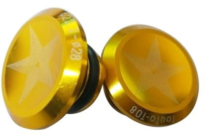 Fahrradlenker-Endstopfen, 2 Stück Lenker Endstopfen Kappen, ATB MTB Stopfen für Fahrradlenker mit einem Innendurchmesser von 15–20 mm