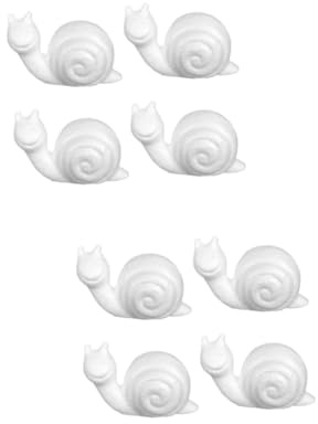 SHINEOFI 8stücke Teiliges Bastel-Schnecken-Modell Für Junge Mädchen Kreatives -Projekt Für Vorschule Und Kindergarten Tierfiguren Zum Malen Und Gestalten Für Weihnachten Und Neujahr