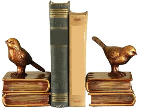 Buchstütze buchstütze Kinder Elegante Buchstützen, Buchstützen, Vogel-Buchstützen, rutschfeste Halterung für Bücher, Vintage-Dekor, Buchstütze Bücherstützen für das Büro
