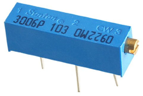 BKGWCSOR 25x 103 Variable Widerstände 10K OHM Cermet Potentiometer Trim Pot 15 Turn Potentiometer 3006 3006P