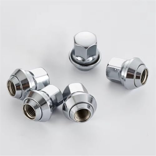 NNBINK Radschrauben Kompatibel Mit Ford Für Focus 12x1,5 Reifenradmutter Autoradnabe Autozubehör 10 Stück Autoreifenmutter Radbolzen Radsicherungsmutter Schraube(M12X1.5-8PCS)