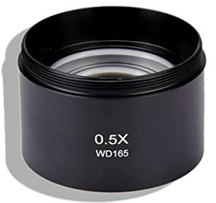 Accessori per microscopio da laboratorio l'obiettivo ausiliario 0.5X di riduzione dell'obiettivo 0.5x ingrandisce il teleconvertitore dello specchio for lo stereomicroscopio
