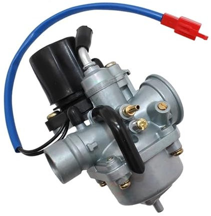 Carburador de motocicleta Carburador de motocicleta PZ19 de 19 mm Jog para 50 cc con estrangulador eléctrico, ATV, scooter, quad, ciclomotor, 2 tiempos, accesorios para motocross. Filtro de gasolina