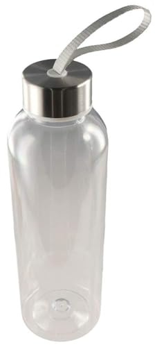 Borraccia in plastica trasparente, per sport all'aria aperta, 300 ml, 400 ml, 500 ml, per sport all'aria aperta (500 ml)