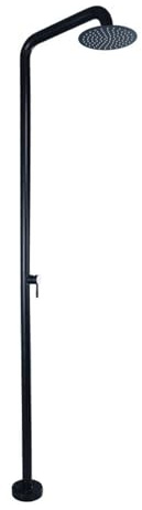 SEVOLY Colonna Doccia da Esterno in Acciaio Inox 304, Doccia a Pioggia autoportante Regolabile in Altezza per Bordo Piscina, Accessori Doccia da Esterno per Giardino, Spiaggia, Bordo Piscina.,C