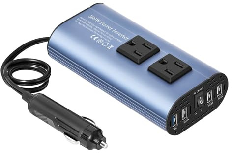 Convertitore Corrente Presa Elettrica Multifunzionale Interfaccia USB 500W Adattatore Per Auto Inverter Per Auto DC 12v A AC 110v