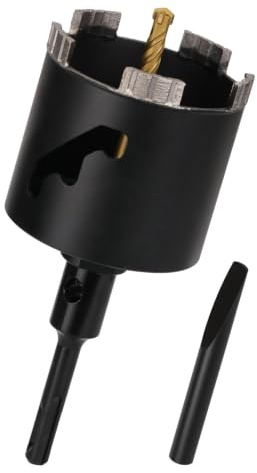Vearter 85mm Dry Diamond Core Drill Bit with SDS Plus Adapter Carbide Pilot