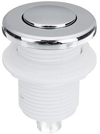 GOZAR Interrupteur À Bouton-Poussoir Commutateur D'Ordures Interrupteur À Air Kit pour Baignoire Spa Interrupteur À Ordures - 32Mm