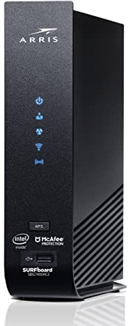 ARRIS Surfboard SBG7400AC2-RB DOCSIS 3.0 Cable Modem & AC2350 Wi-Fi Router , Approved for Comcast Xfinity, Cox, Charter Spectrum & more , Four 1 Gbps Ports , 800 Mbps Max Internet Speeds,- REFURBISHED