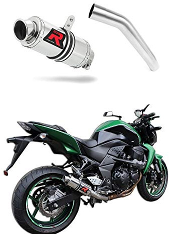 DOMINATOR Terminale di Scarico Marmitta Silenziatore GP1 compatibile con Z750 2007-2012