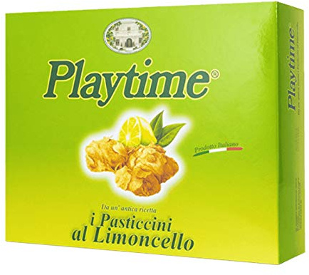 BISCOTTI PLAYTIME I PASTICCINI AL LIMONCELLO BOX REGALO 400 GR LIMONE FROLLINI