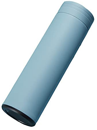 SYXL Bottiglia d Acqua Bottiglia isolata sottovuoto in Acciaio Inox 15.8oz con Coperchio Largo beccuccio Bottiglia d Acqua Sportiva (Color : Blue)
